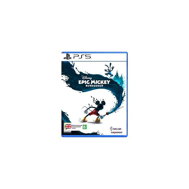 Игра PlayStation Disney Epic Mickey Rebrushed Стандартное издание, английская версия, для PlayStation 5 фото 1