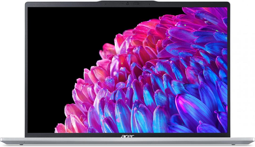 Ноутбук Acer Swift Go 14 SFG14-73-70EH Core Ultra 7 155H 16Gb SSD1Tb Intel Arc 14" OLED 2.8K (2880x1800) Windows 11 Home silver WiFi BT Cam (NX.KSGCD.002) фото 4