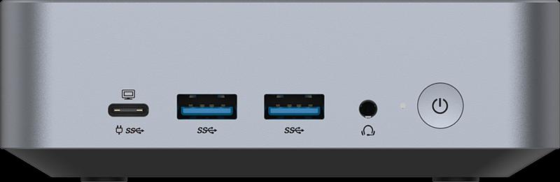 Персональный компьютер IRBIS Smartdesk mini PC i5-1235U (10C/12T - 1.3Ghz), 8GB DDR5, 256GB SSD M.2, Intel UHD, WiFi6, BT 5.1, 2xHDMI, 1xDP, 1xthunderbolt, 2xUSB Type-C, 4xUSB Type-A, fTPM, Mount VESA, Win 11 Pro, 1Y (ISDC5001PR) фото 3