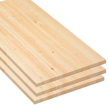 Мебельный щит (сосна) цельноламельный АВ 40х600х3000мм опт фото 2