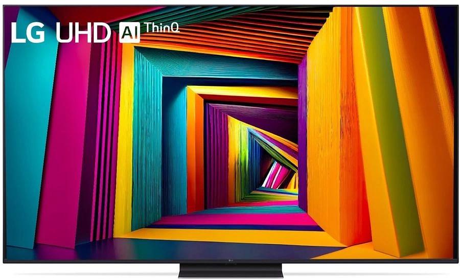 Телевизор LED LG 65" 65UT91006LA.ARUG черный 4K Ultra HD 60Hz DVB-T DVB-T2 DVB-C DVB-S DVB-S2 USB WiFi Smart TV фото 1