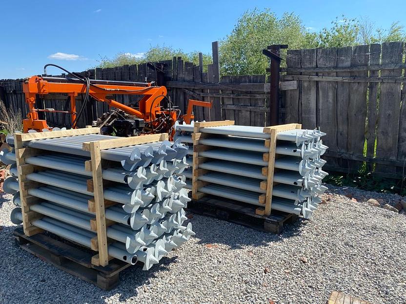 Винтовая свая СВС 76х3,5х3000мм фото 1