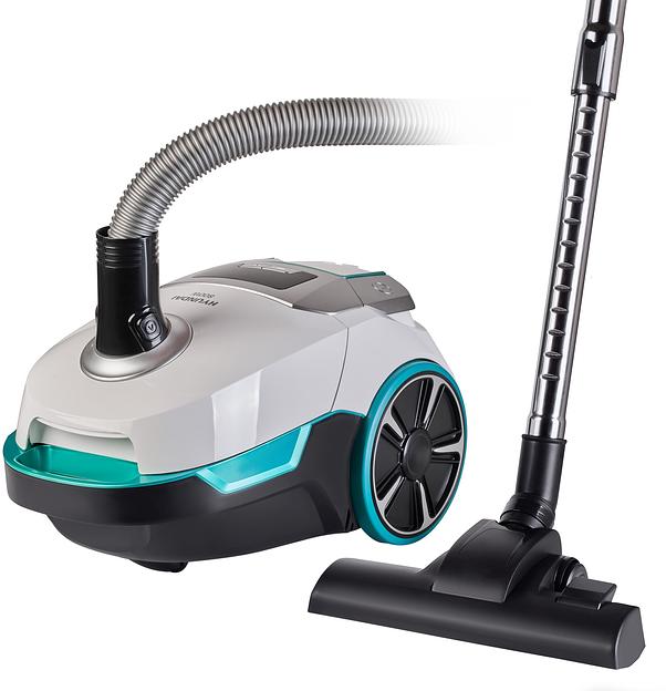 Пылесос Hyundai HYV-B4050 800Вт белый/бирюзовый (в компл.:1мешок) фото 4