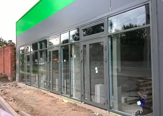 Алюминиевые современные входные группы с установкой «под ключ» Ростовская область фото 2