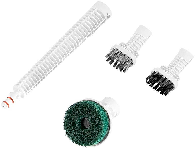 Швабра паровая Kitfort КТ-3942 1500Вт белый/серый фото 5