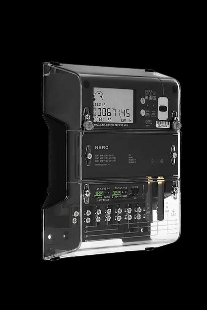 Трехфазный счетчик SM 302 прямого включения + реле «NERO» ОПТ фото 1