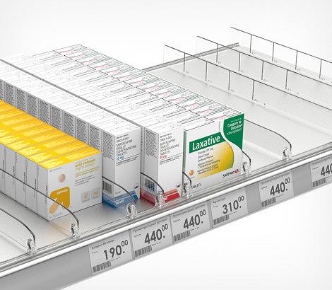 Разделитель пластиковый обламывающийся высотой 30 мм DIV30-B длина 185-385 мм фото 1
