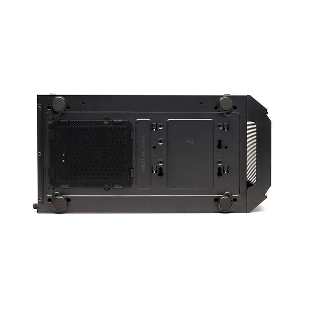 Корпус darkFlash LEO, Без БП, mATX, чёрный, 2xUSB2, 1xUSB3, бок: закалённое стекло (LEO-BK) фото 4