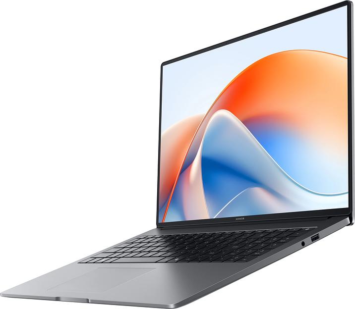 Ноутбук Honor MagicBook X16 Plus 2025 BornB-5611 Core 5 220H 16Gb SSD1Tb AMD Radeon 760M 16" IPS WQXGA (1920x1200) Windows 11 Home grey space WiFi BT Cam (5301ALVV) фото 2