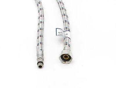 Подводка к смесителю SANTREK AQUA STEEL 100см M10х18 (Короткая) Опт фото 1