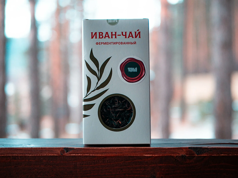 Иван-чай чёрный ферментированный 50 г, опт фото 2