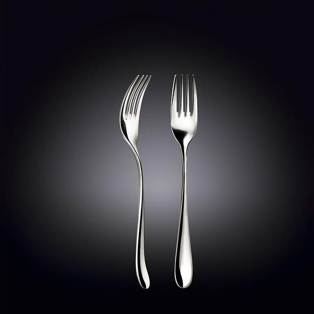 Вилка для рыбы Стелла 18/10 3,5 мм 18,9 см. Wilmax /12/144/ фото 1