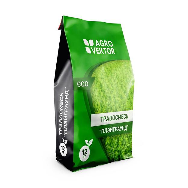 Семена газонной травосмеси АгроВектор «Плэйграунд» фото 1
