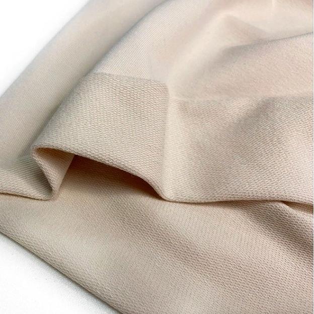 Футер однотонный 2-х нитка ПИЧ Эффект Бежевый крем 90 ТТ фото 1