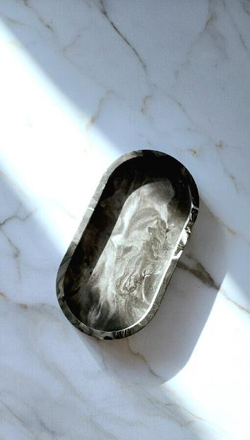 Интерьерный поднос овальный, S ОПТ фото 1