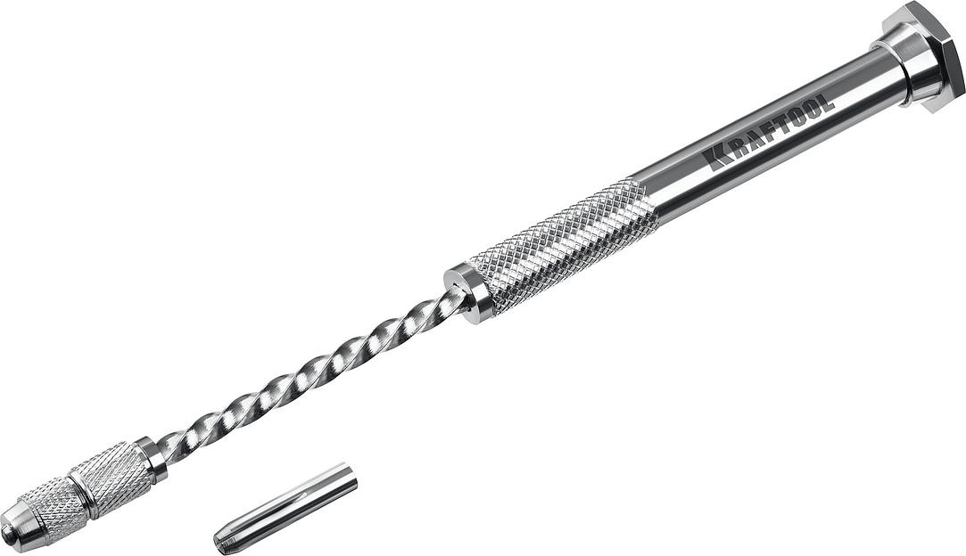 KRAFTOOL Jewelry, d 0.1 - 1.5 мм, ручная дрель (29024) фото 1