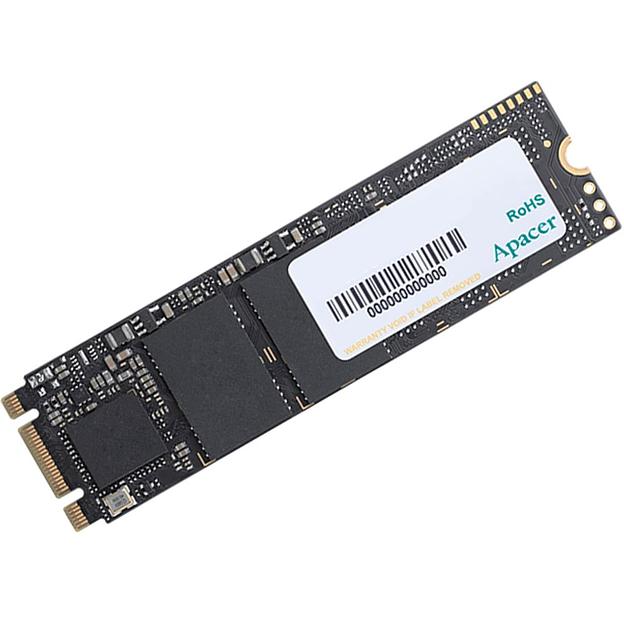 Твердотельный накопитель Apacer SSD AS2280P4 1TB M.2 PCIe Gen3x4, R3000/W2000 Mb/s, MTBF 1.5M, 3D TLC, NVMe, Retail (AP1TBAS2280P4-1) (AP1TBAS2280P4-1) фото 1
