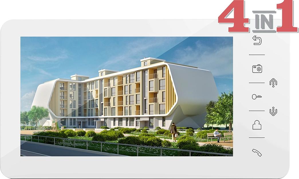 Видеодомофон Tantos PrimeHD белый фото 1