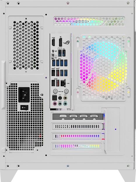 Корпус Formula Crystal Z6M Floe белый без БП mATX 4x120mm 2xUSB3.0 audio bott PSU фото 6