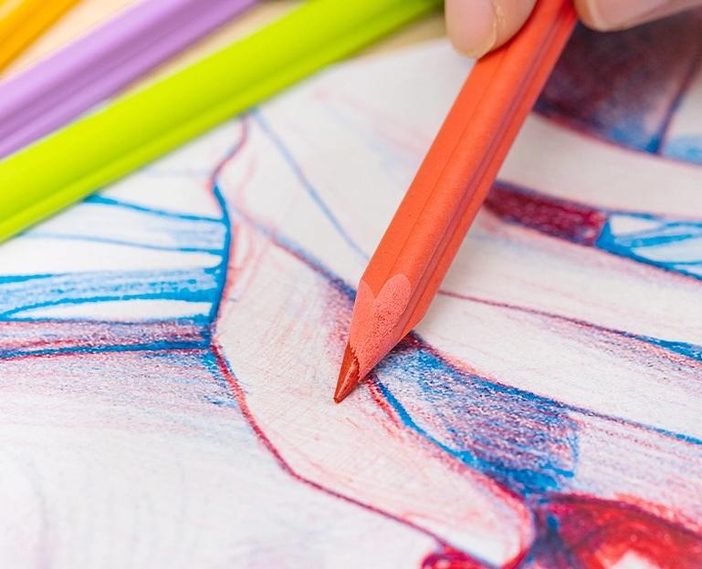 Карандаши цв. Deli EC135-8 Color Kids пластик 8цв. (8шт) фото 5