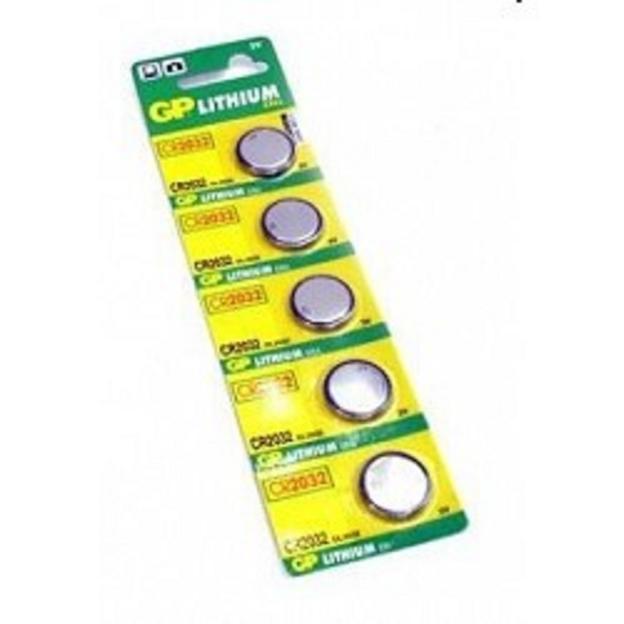 GP CR2032-(7/8)C5/CR2032-2C5 (5 шт. в уп-ке) [08828/9036] фото 1