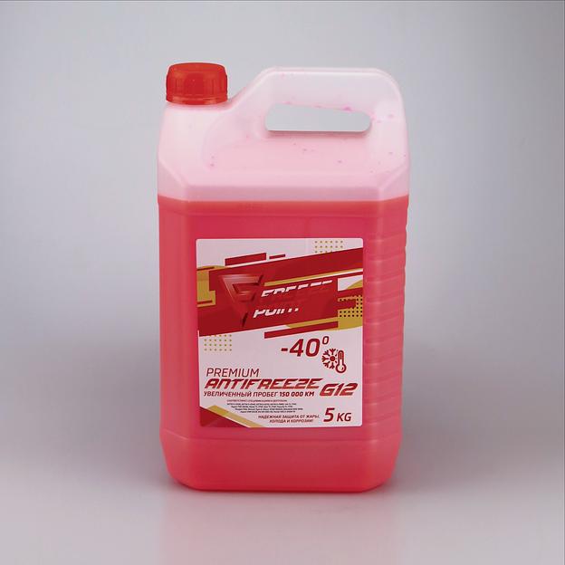 FREEZE POINT Антифриз G12 красный 5 кг фото 1