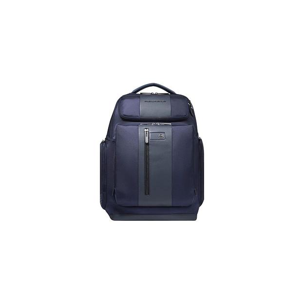 Рюкзак Piquadro Brief2 CA5477BR2/BLU синий ткань переработанная фото 1
