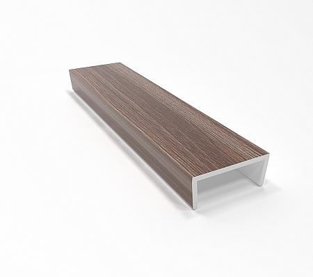 Торцевая заглушка Н-100 (21 ясень шимо темный) фото 1