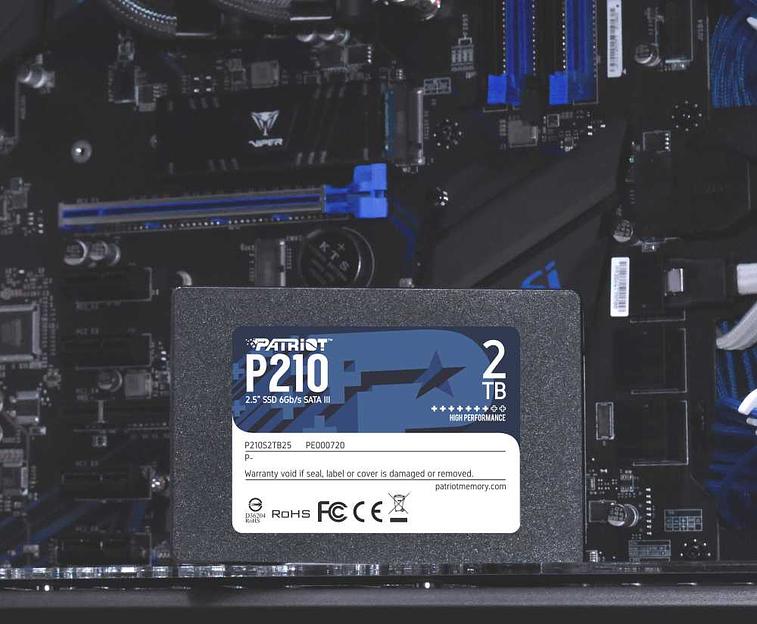 Накопитель SSD Patriot SATA III 2Tb P210S2TB25 P210 2.5" фото 5