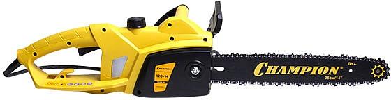 Электрическая цепная пила Champion 120-14 2000Вт дл.шин.:14" (35cm) фото 1