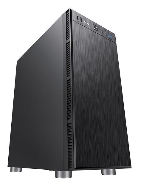 Корпус Accord 3407 черный без БП ATX 8x120mm 2xUSB2.0 1xUSB3.0 audio bott PSU фото 1