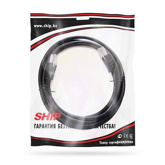 Патч Корд SHIP S7025BK0300-P Cat.6 FTP LSZH RJ-45 3 м Чёрный Экранированный Пол. пакет фото 2