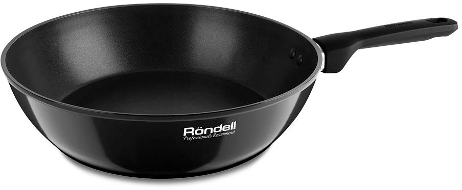 Сковорода Rondell Midnight RDA-1238 круглая 26см покрытие: Xylan Plus ручка несъемная (без крышки) черный фото 1