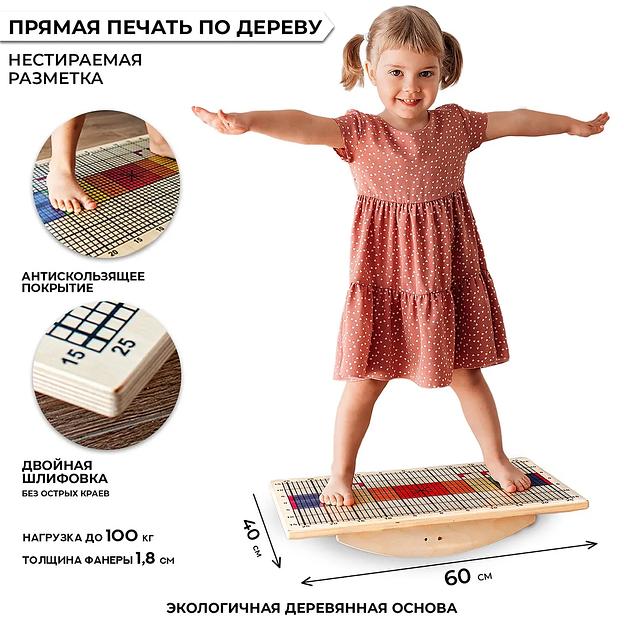 Доска балансировочная Эволюция «Балансборд» (доска Бильгоу) ОПТ фото 3