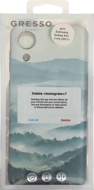 Чехол (клип-кейс) Gresso для Samsung Galaxy A03 Core Meridian зеленый (GR17AAAE8934) фото 6