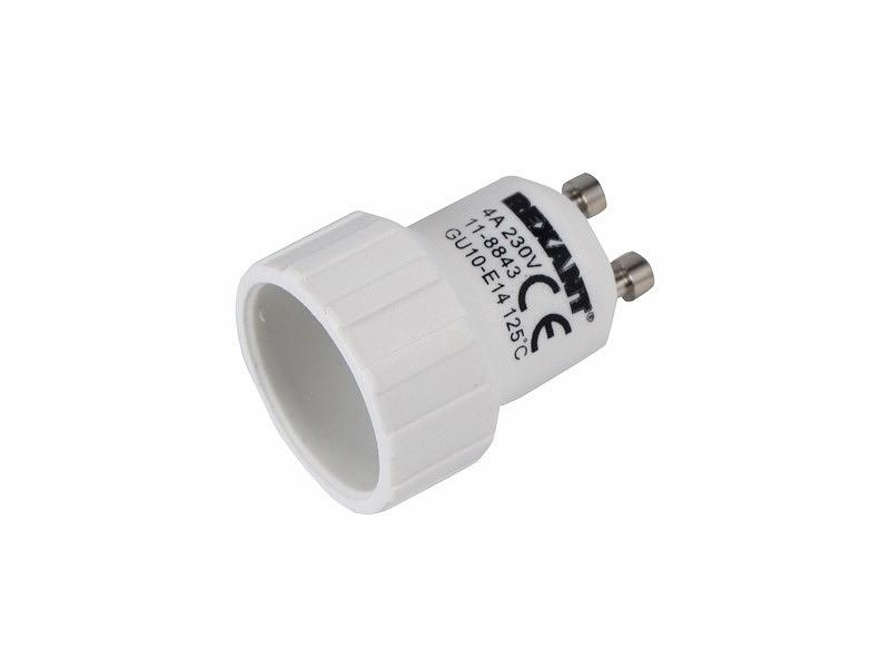 REXANT 11-8843 Переходник цокольный GU10-Е14 фото 1