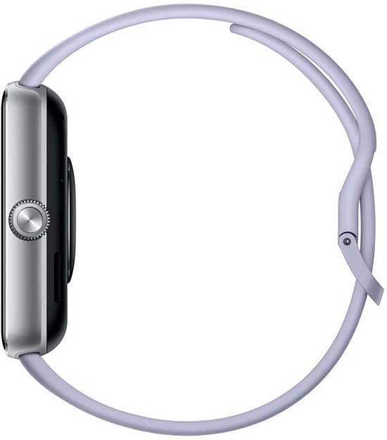 Смарт-часы Xiaomi Redmi Watch 5 2.07" AMOLED корп.серебристый рем.фиолетовый разм.брасл.:135-205мм (BHR9388GL) фото 4