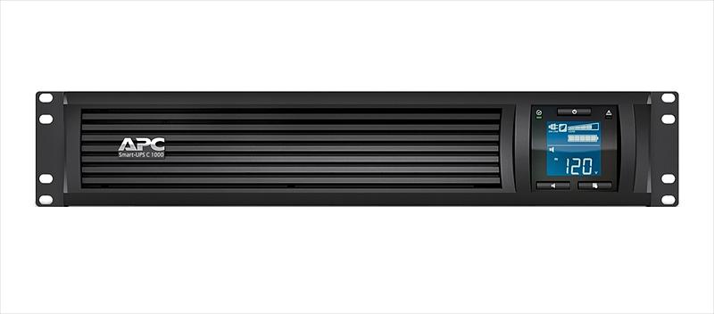 Источник бесперебойного питания APC Smart-UPS C 1000VA/600W, 2U RackMount, 230V, Line-Interactive, LCD, 1 year warranty(REP. SMC1000I-2U) (SMC1000I-2UC) фото 2