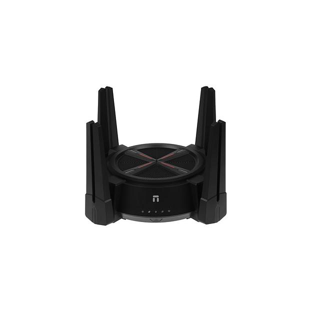 Wi-Fi роутер Netis NX62, Wi-Fi 6, AX6000, 2.4/5ГГц, 4 LAN, черный фото 1