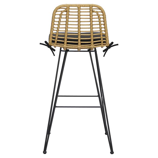 Стул барный Vetle Flat, ротанг фото 5