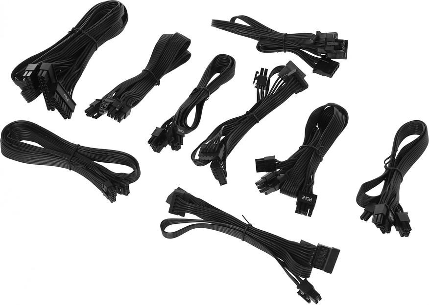 Блок питания Formula ATX 1200W AC KCAS PLUS 1200GM V2 (20+4pin) APFC 140mm fan 10xSATA Cab Manag RTL фото 8