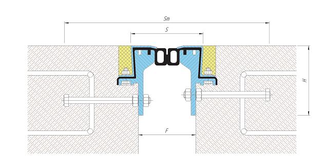 Закладной профиль Dewmark «Hydro» WR 75/70 фото 2
