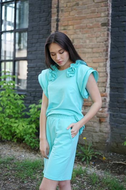 Комплект одежды женский Verenika «Волна» бирюза 44 ОПТ фото 1