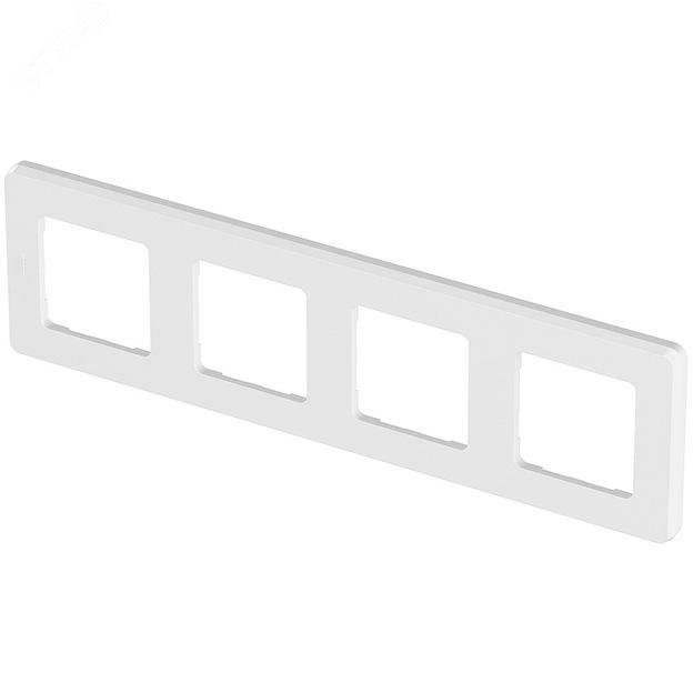 Legrand 673960 Рамка - 4 поста - INSPIRIA - белый фото 2