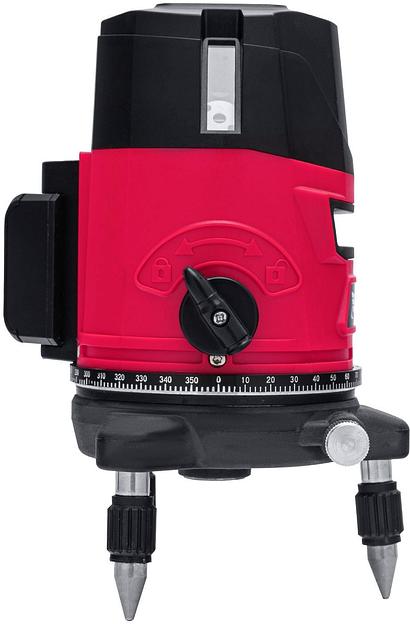 Лазерный уровень CRL-30G, 30 м, зеленый луч, акк. Li 2400 mah, резьба 5/8"// MTX фото 7