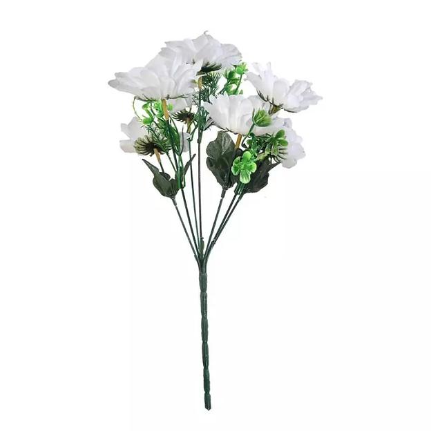 Букет 7 головок ромашки с добавками 37см фото 2