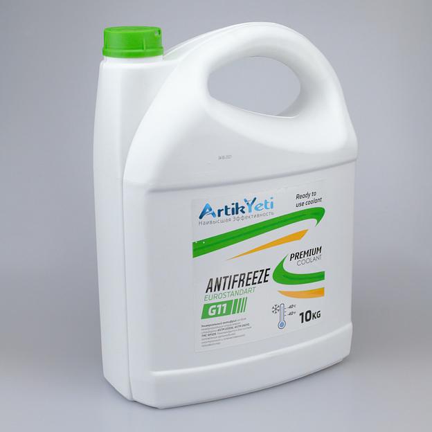 ArtikYeti Antifreeze Euro Standart G11 зеленый 10кг фото 2