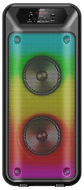 Минисистема Digma D-MC1705 черный 40Вт FM USB BT micro SD фото 1