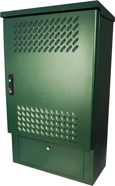 ЦМО Шкаф уличный всепогодный настенный укомплектованный 18U (Ш600 х Г500), комплектация T2-IP65 (ШТВ-Н-18.6.5-4ААА-Т2) фото 9