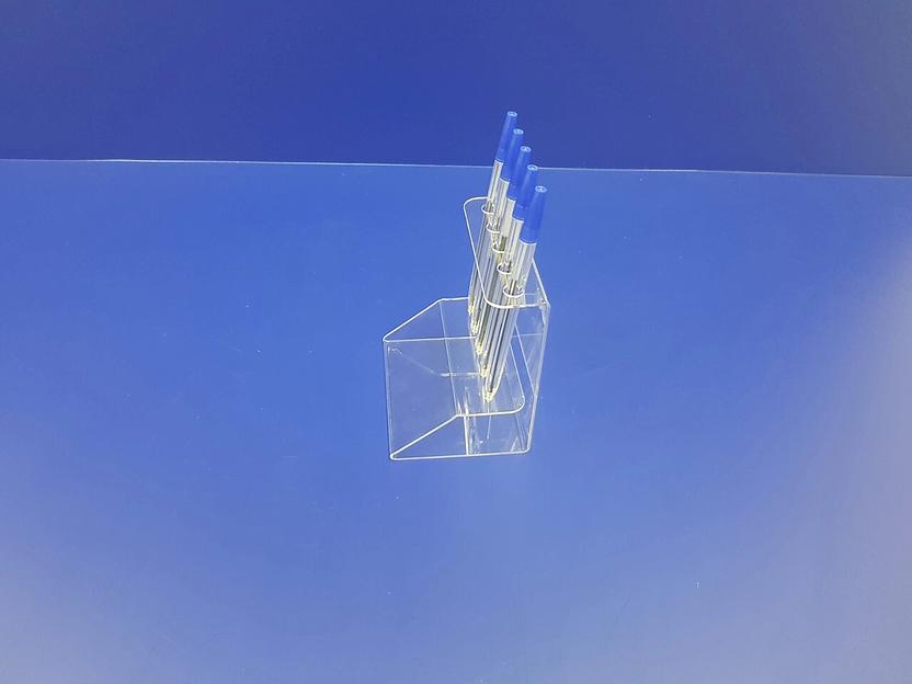 Подставка для ручек карандашей кистей 5 секции.(вертикальное размещение, место для логотипа) фото 2